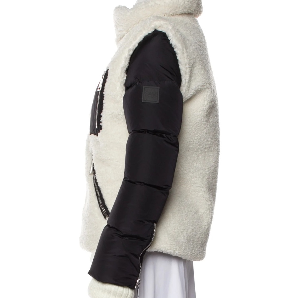 SAM. Wylie Colorblock Pattern Down Jacket - size M - Picture 3 of 13